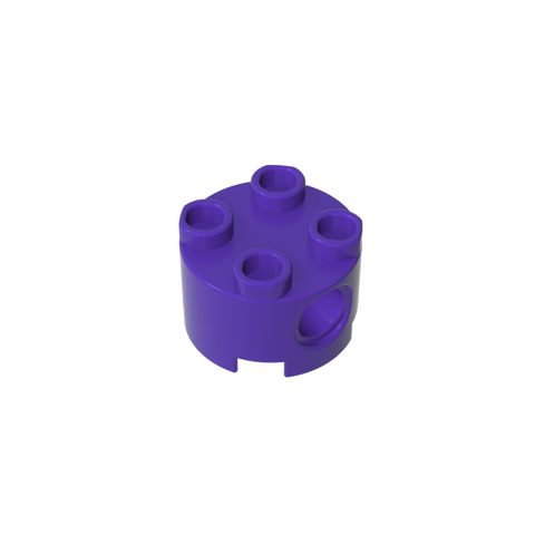 Gobricks,Brick Round 2 x 2 with Pin Holes,17485,79566