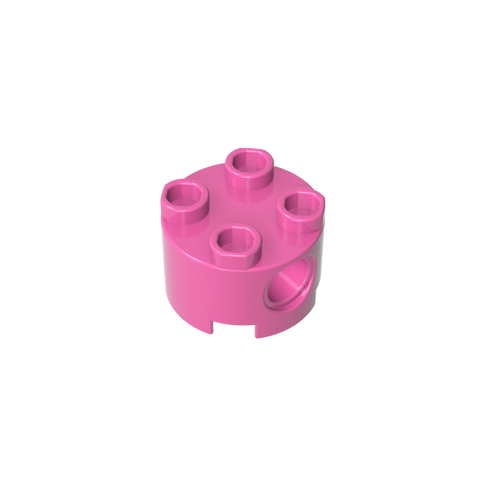 Gobricks,Brick Round 2 x 2 with Pin Holes,17485,79566