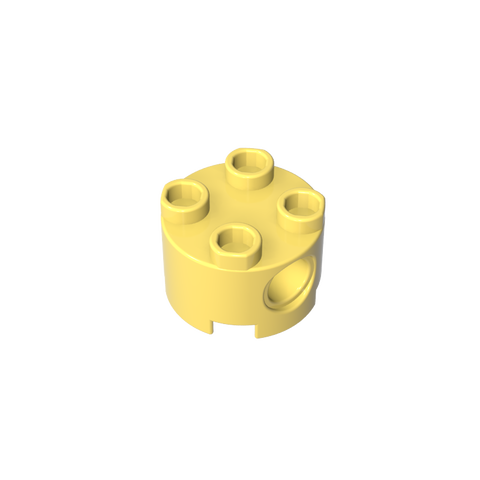 Gobricks,Brick Round 2 x 2 with Pin Holes,17485,79566