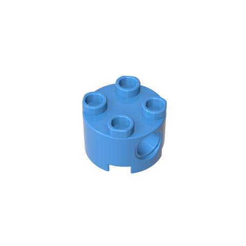 Gobricks,Brick Round 2 x 2 with Pin Holes,17485,79566