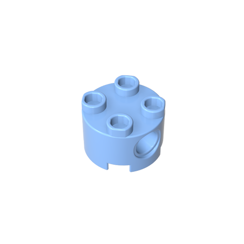 Gobricks,Brick Round 2 x 2 with Pin Holes,17485,79566