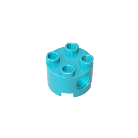 Gobricks,Brick Round 2 x 2 with Pin Holes,17485,79566