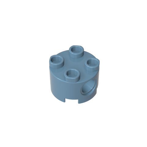 Gobricks,Brick Round 2 x 2 with Pin Holes,17485,79566