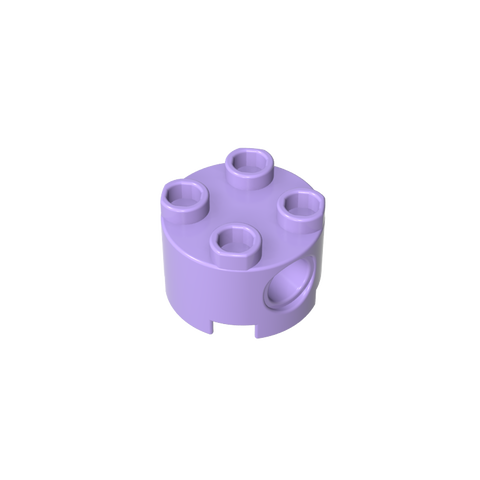 Gobricks,Brick Round 2 x 2 with Pin Holes,17485,79566