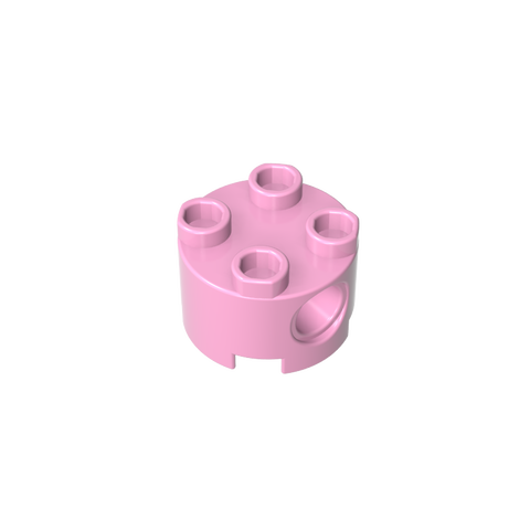 Gobricks,Brick Round 2 x 2 with Pin Holes,17485,79566