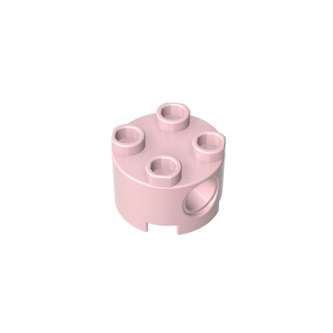 Gobricks,Brick Round 2 x 2 with Pin Holes,17485,79566