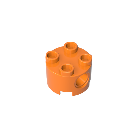 Gobricks,Brick Round 2 x 2 with Pin Holes,17485,79566