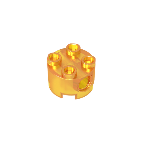 Gobricks,Brick Round 2 x 2 with Pin Holes,17485,79566