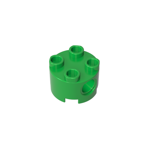 Gobricks,Brick Round 2 x 2 with Pin Holes,17485,79566