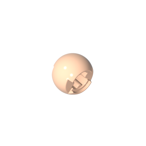 Gobricks,Technic Ball Joint with Through Axle Hole,53585
