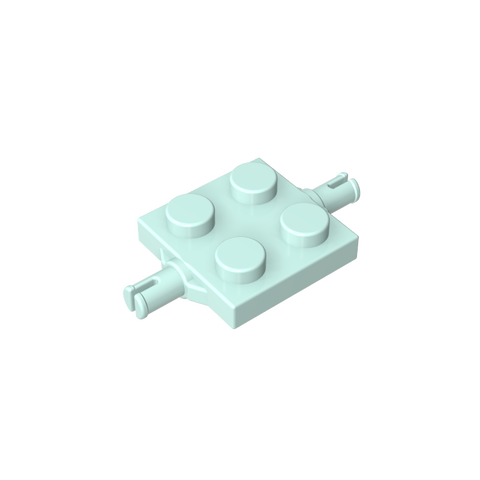 Gobricks,Plate Special 2 x 2 with Wheel Holders,4600,67687