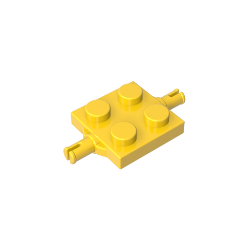 Gobricks,Plate Special 2 x 2 with Wheel Holders,4600,67687