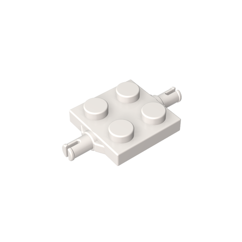 Gobricks,Plate Special 2 x 2 with Wheel Holders,4600,67687