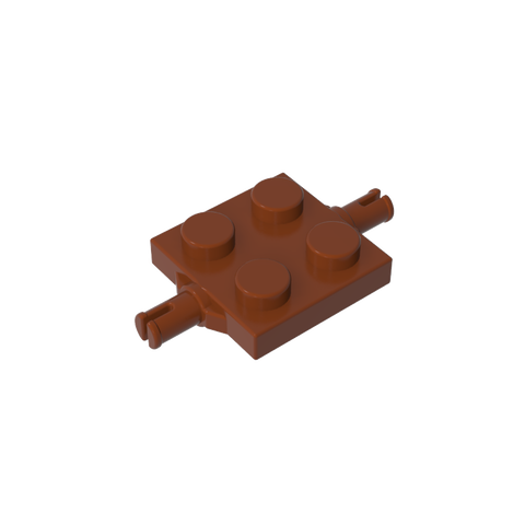 Gobricks,Plate Special 2 x 2 with Wheel Holders,4600,67687