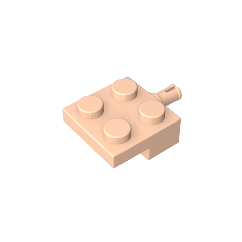 Gobricks,Plate Special 2 x 2 with Wheel Holder,4488,10313,92242c00,67688