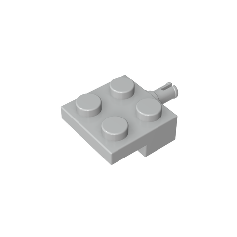 Gobricks,Plate Special 2 x 2 with Wheel Holder,4488,10313,92242c00,67688