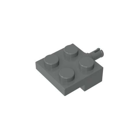 Gobricks,Plate Special 2 x 2 with Wheel Holder,4488,10313,92242c00,67688
