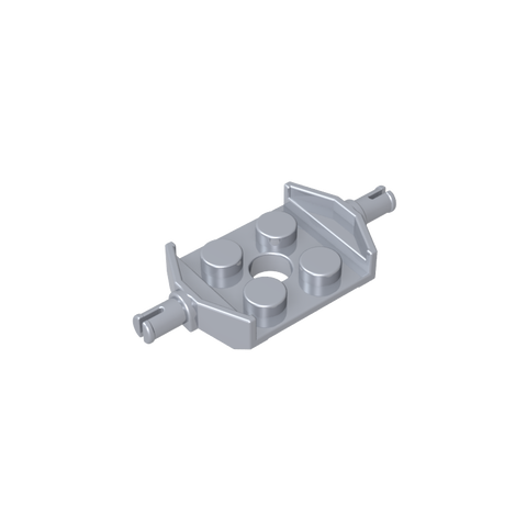 Gobricks,Plate Special 2 x 2 with Wheels Holder Wide,6157,11002,39767