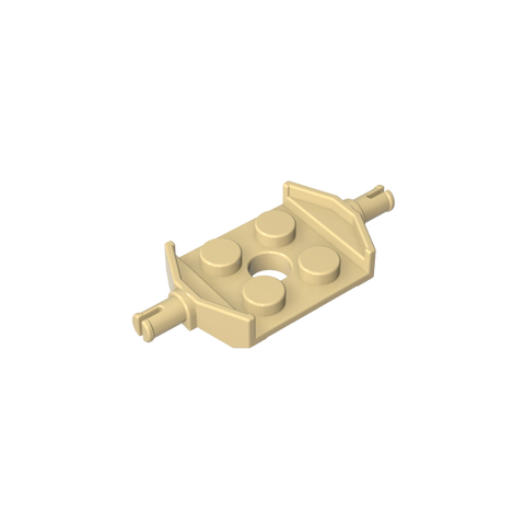 Gobricks,Plate Special 2 x 2 with Wheels Holder Wide,6157,11002,39767