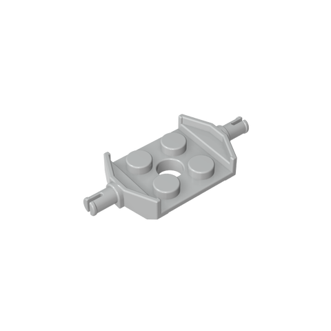 Gobricks,Plate Special 2 x 2 with Wheels Holder Wide,6157,11002,39767