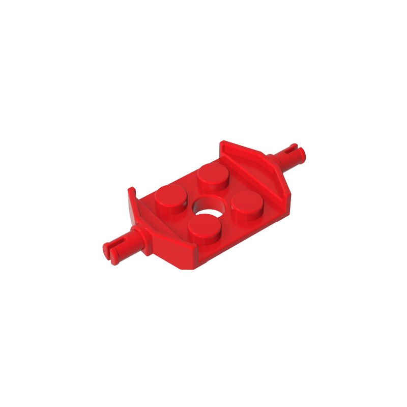 Gobricks,Plate Special 2 x 2 with Wheels Holder Wide,6157,11002,39767