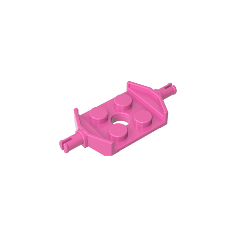 Gobricks,Plate Special 2 x 2 with Wheels Holder Wide,6157,11002,39767