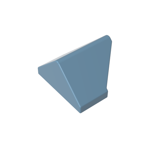 Gobricks,Slope 45° 2 x 1 Double/ Inverted with Bottom Tube,3049b,3049,3049a,3049c,3049d,82060