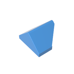 Slope 45° 2 x 1 Double / Inverted with Bottom Tube,3049