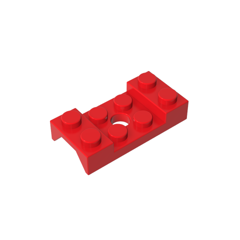 Gobricks,Wheel Arch, Mudguard 2 x 4 Studded with Hole,60212,3788