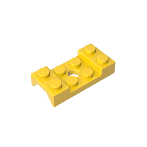 Gobricks,Wheel Arch, Mudguard 2 x 4 Studded with Hole,60212,3788