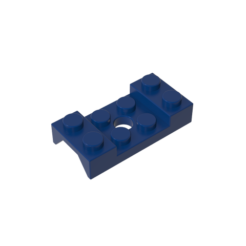 Gobricks,Wheel Arch, Mudguard 2 x 4 Studded with Hole,60212,3788