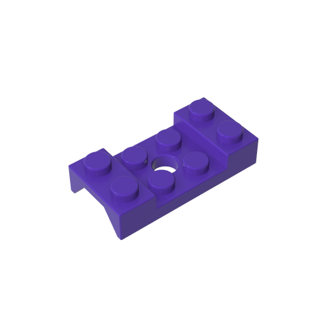 Gobricks,Wheel Arch, Mudguard 2 x 4 Studded with Hole,60212,3788