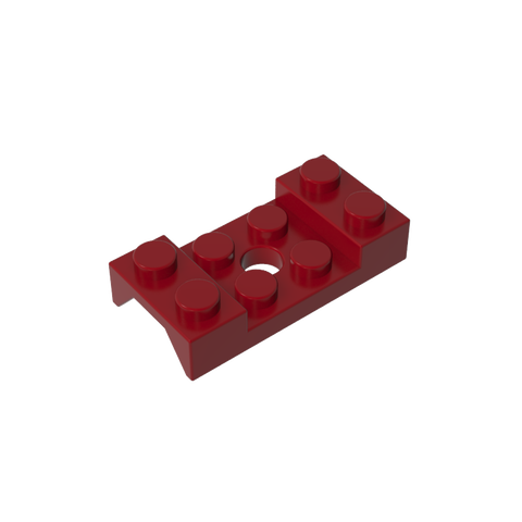 Gobricks,Wheel Arch, Mudguard 2 x 4 Studded with Hole,60212,3788