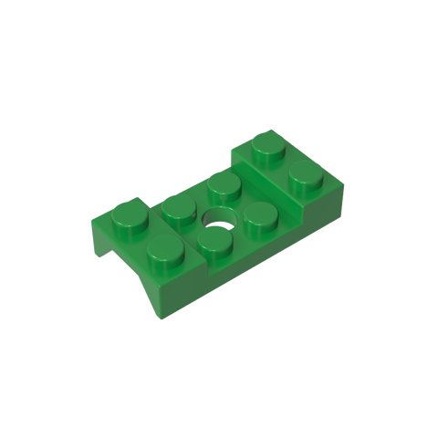 Gobricks,Wheel Arch, Mudguard 2 x 4 Studded with Hole,60212,3788