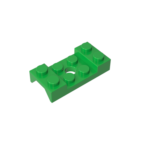 Gobricks,Wheel Arch, Mudguard 2 x 4 Studded with Hole,60212,3788