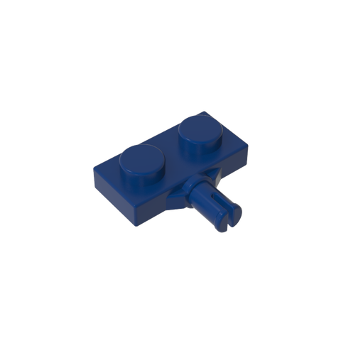 Gobricks,Plate Special 1 x 2 with Wheel Holder, Single Slit,21445,66897