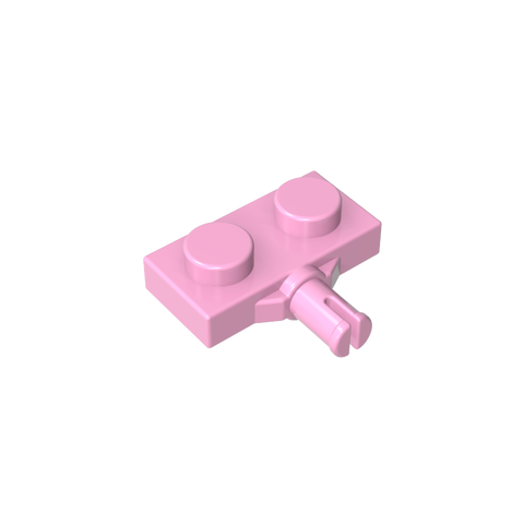 Gobricks,Plate Special 1 x 2 with Wheel Holder, Single Slit,21445,66897