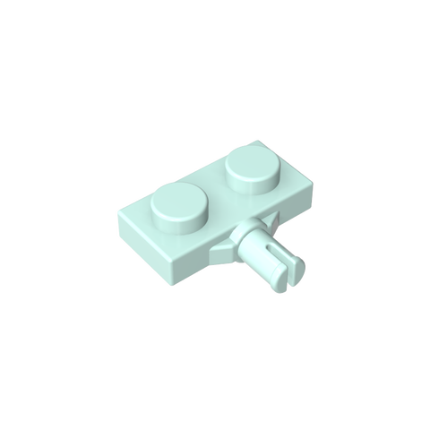 Gobricks,Plate Special 1 x 2 with Wheel Holder, Single Slit,21445,66897