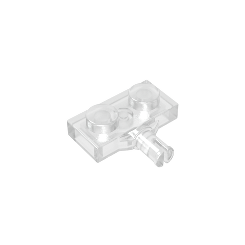 Gobricks,Plate Special 1 x 2 with Wheel Holder, Single Slit,21445,66897