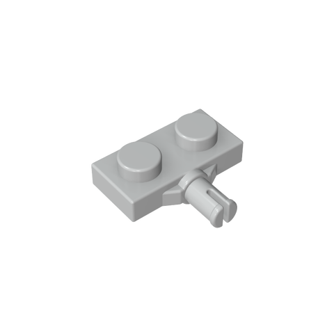 Gobricks,Plate Special 1 x 2 with Wheel Holder, Single Slit,21445,66897