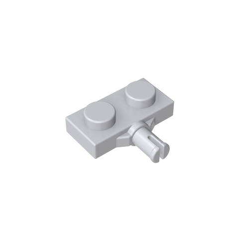 Gobricks,Plate Special 1 x 2 with Wheel Holder, Single Slit,21445,66897