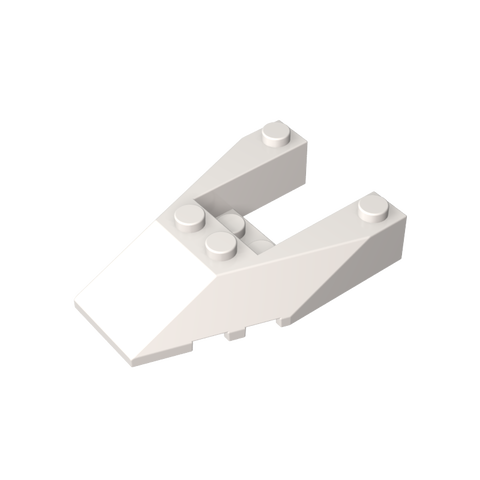 Gobricks,Wedge Sloped 6 x 4 Cutout, Stud Notches,6153b,6153,6153a
