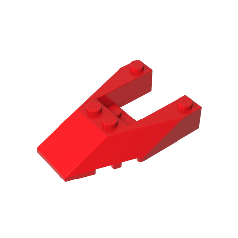 Gobricks,Wedge Sloped 6 x 4 Cutout, Stud Notches,6153b,6153,6153a
