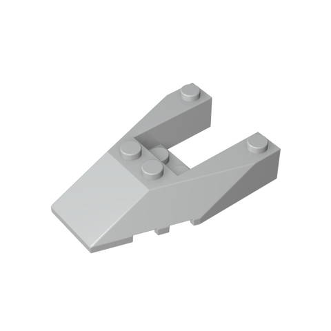 Gobricks,Wedge Sloped 6 x 4 Cutout, Stud Notches,6153b,6153,6153a