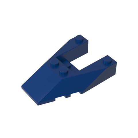 Gobricks,Wedge Sloped 6 x 4 Cutout, Stud Notches,6153b,6153,6153a