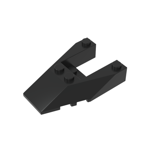 Gobricks,Wedge Sloped 6 x 4 Cutout, Stud Notches,6153b,6153,6153a