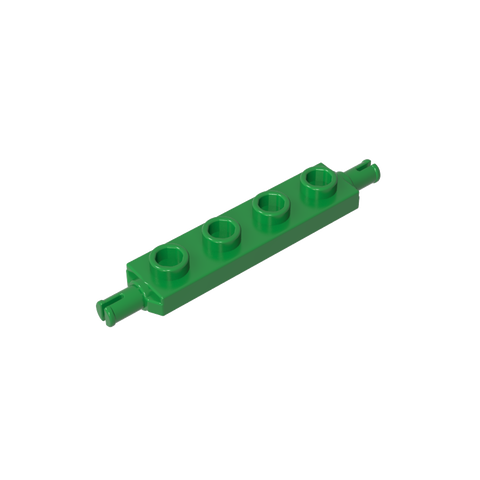Gobricks,Plate Special 1 x 4 with Wheels Holder,2926,42946