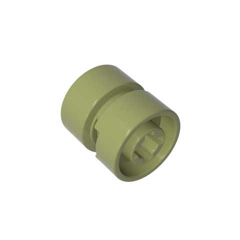 Gobricks,Wheel 11 x 12 with Hole Notched for Wheels Holder Pin,6014b,6014,6014a