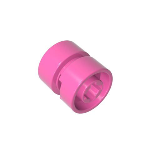 Gobricks,Wheel 11 x 12 with Hole Notched for Wheels Holder Pin,6014b,6014,6014a