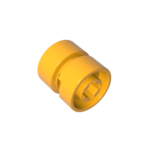 Gobricks,Wheel 11 x 12 with Hole Notched for Wheels Holder Pin,6014b,6014,6014a